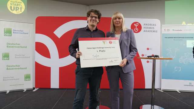 SAFIA is the winner of the Future Agro Challenge Germany 2025!