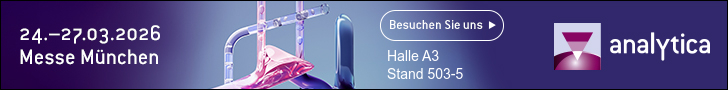 Besuchen Sie uns auf der Analytica 2026 - Halle A3, Stand 503-5, München, 24.-27.03.2026